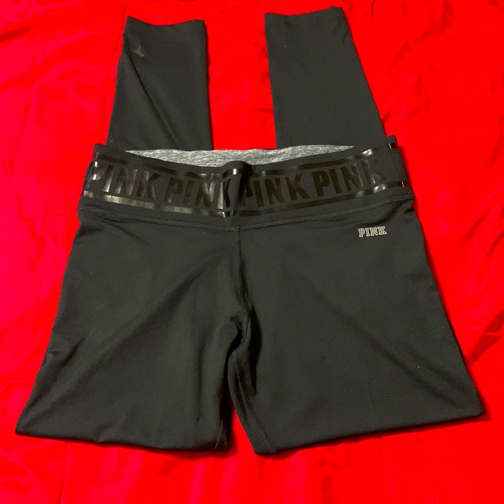 PINK Victoria Secret compression workout pants.  NWOT